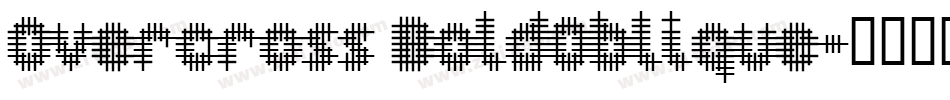 Overcross BoldOblique字体转换